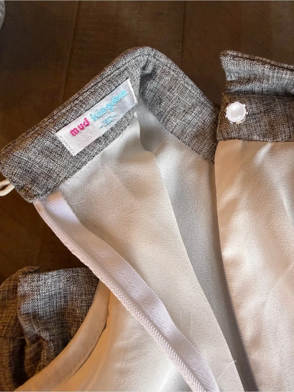 Girls Gray Grey Shorts Set
